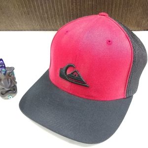 New Logo QuickSilver Flex fit hat Cap OSFA mesh
